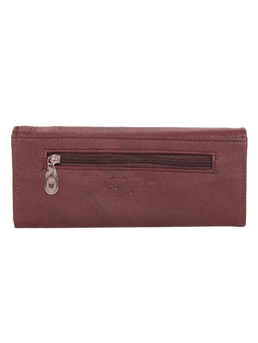 brown canvas regular clutch - 14236892 -  Standard Image - 1
