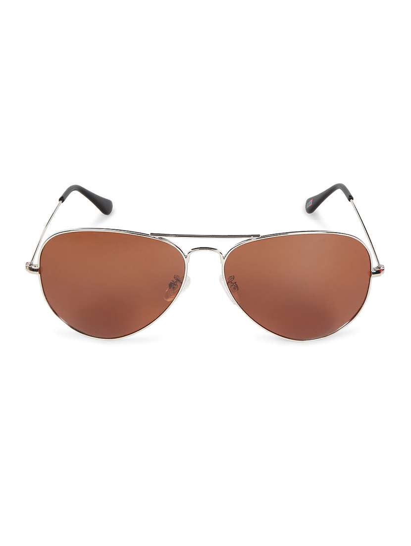 peter england brown aviator  sunglasses