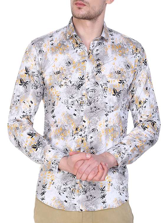multi colored cotton casual shirt