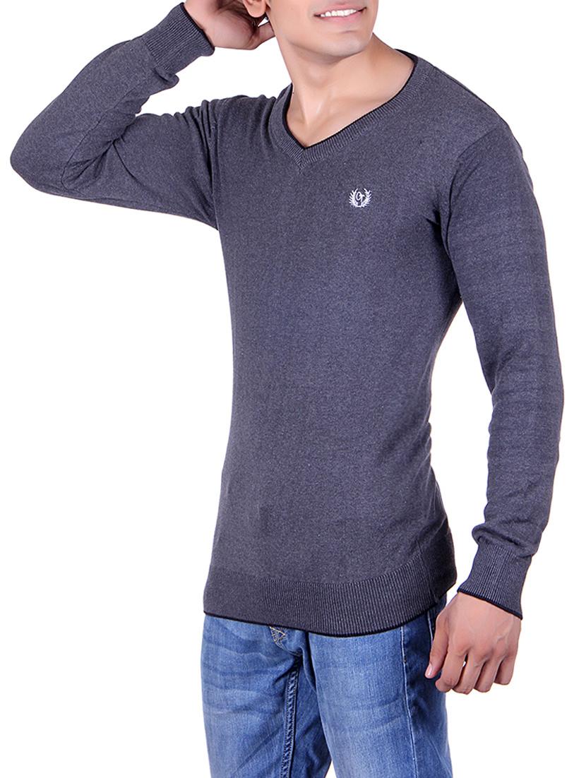 grey cotton pullover - 14314782 -  Standard Image - 1