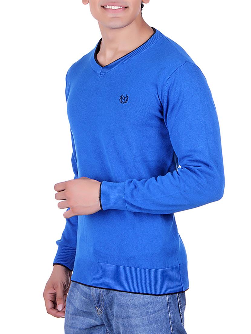 blue cotton pullover - 14314790 -  Standard Image - 1