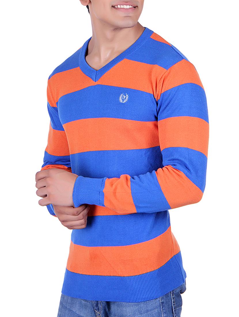 blue cotton pullover - 14314791 - Standard Image - 1