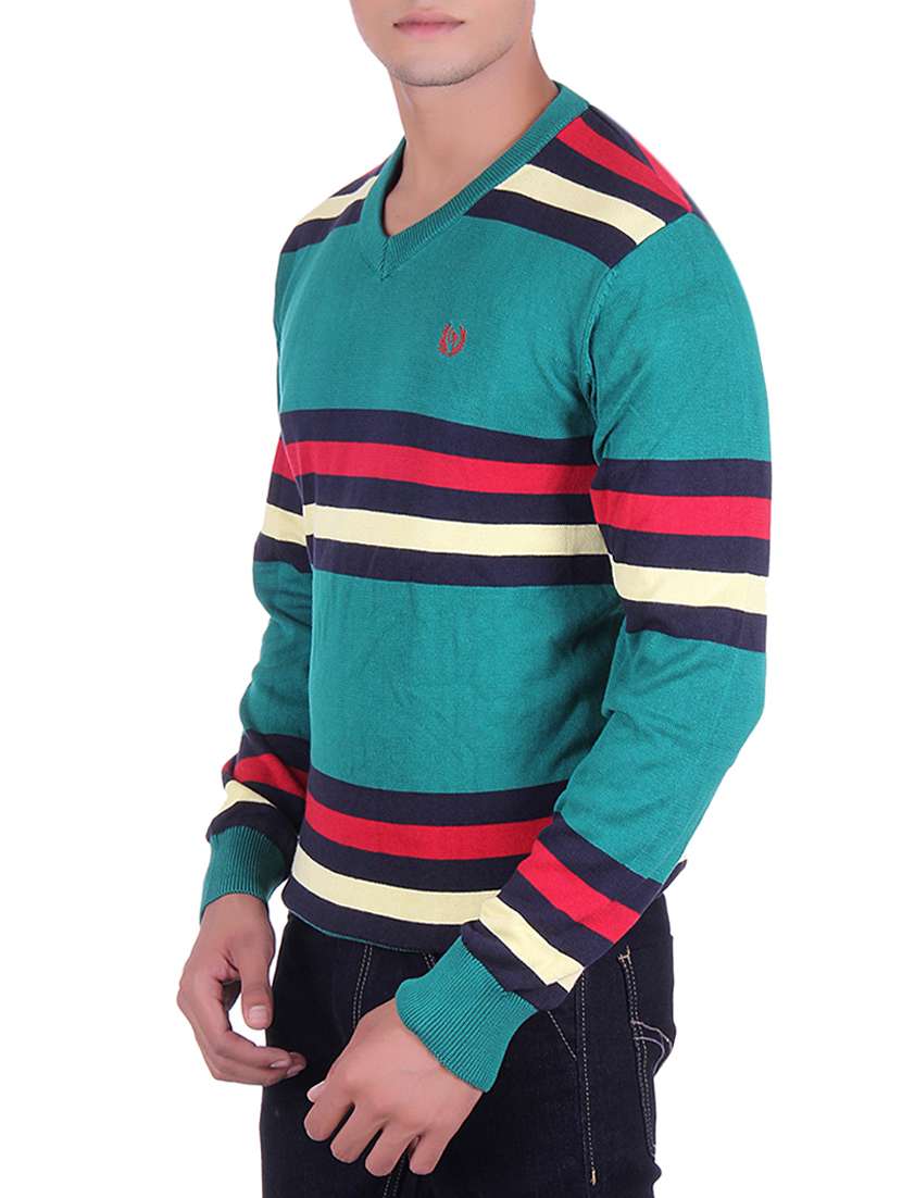 green cotton pullover - 14314806 -  Standard Image - 1