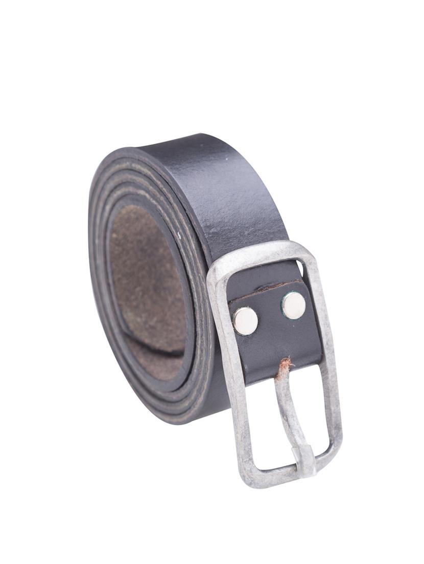 black leather belt - 14316486 - Standard Image - 1