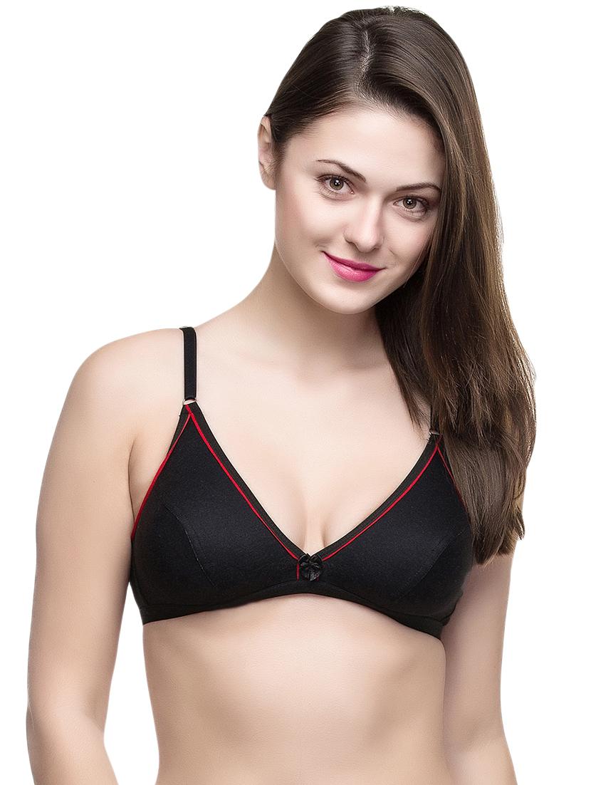 set of 2 bow patch bra  - 14318324 -  Standard Image - 1