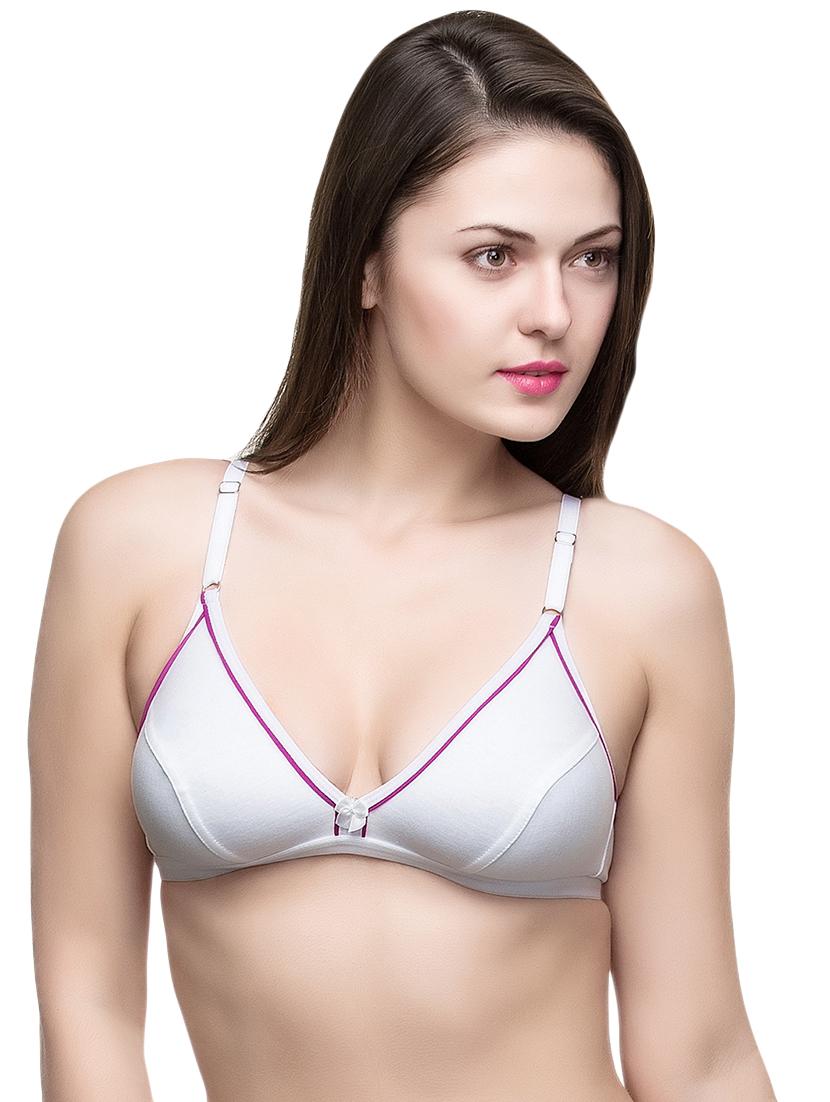 set of 2 bow patch bra - 14318338 - Standard Image - 4
