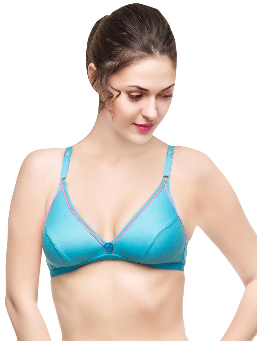 set of 2 bow patch bra - 14318349 - Standard Image - 1