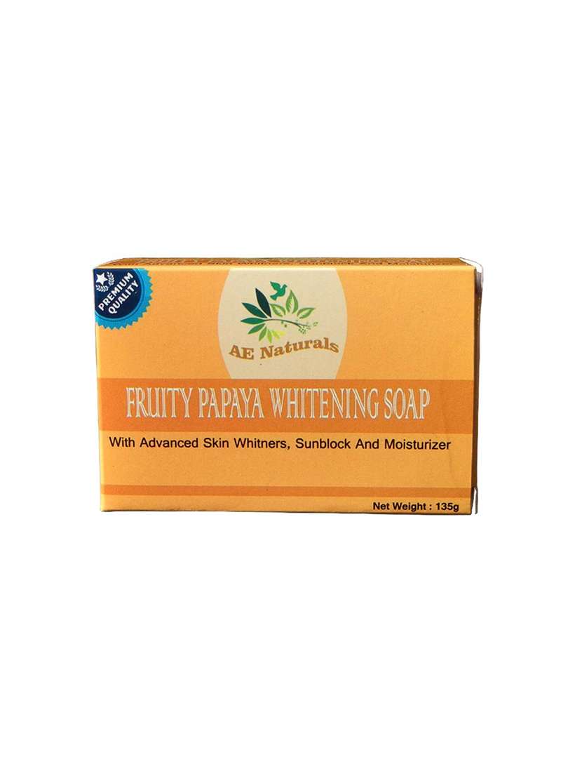 ae naturals  premium papaya  soap 1x135g