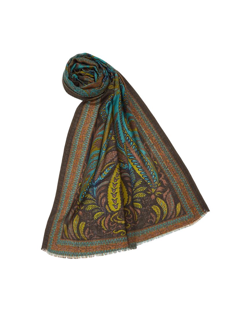 multicolored woollen stole - 14322298 - Standard Image - 1