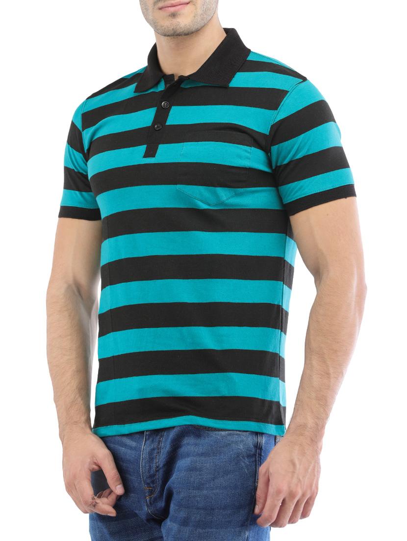 blue cotton t-shirt - 14323587 - Standard Image - 1