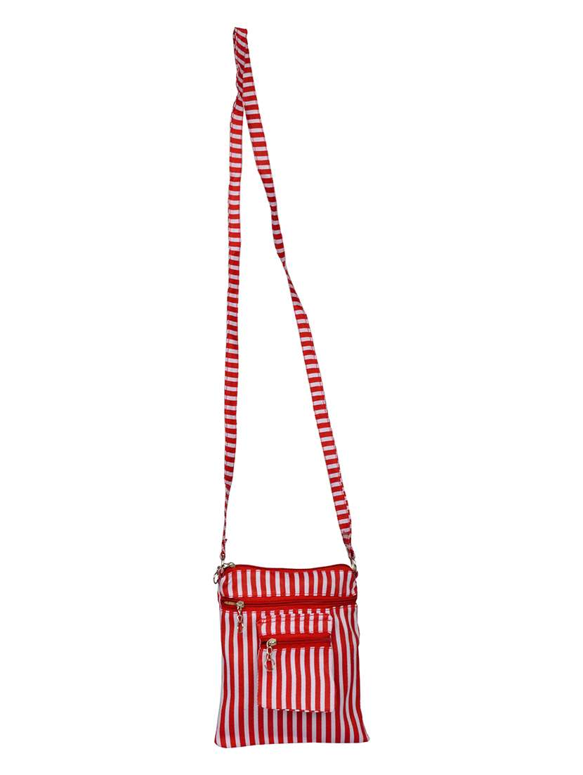red regular sling bag - 14326451 -  Standard Image - 4
