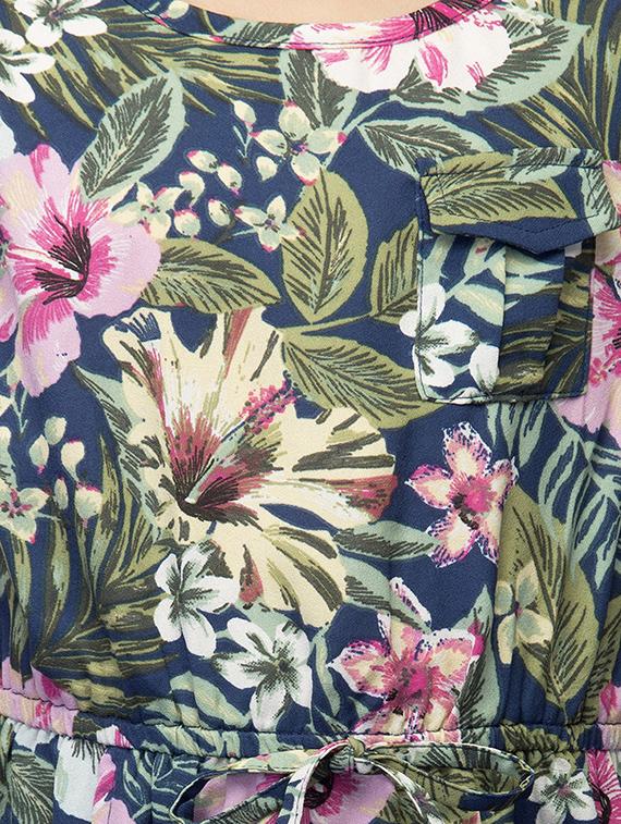 multi colored polyester frock - 14328238 - Standard Image - 4