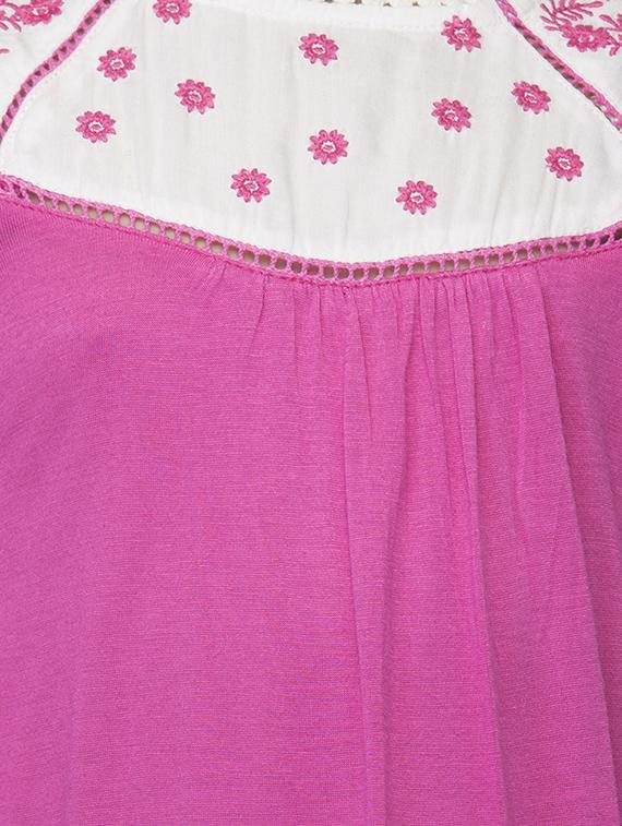 pink viscose top - 14328309 - Standard Image - 4