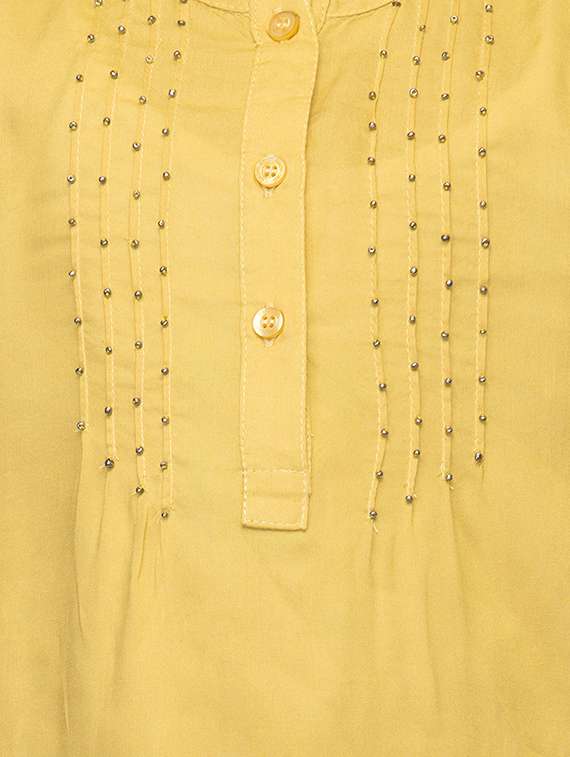 yellow cotton top - 14328315 - Standard Image - 4