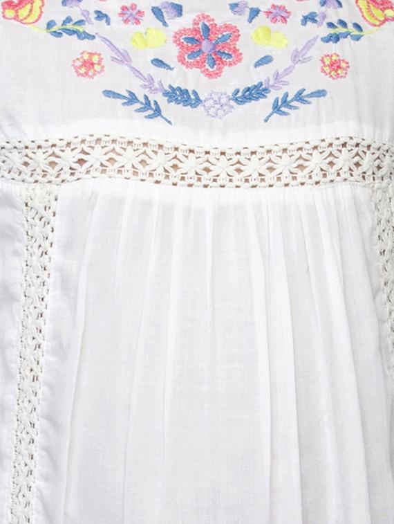 white viscose top - 14328322 - Standard Image - 4
