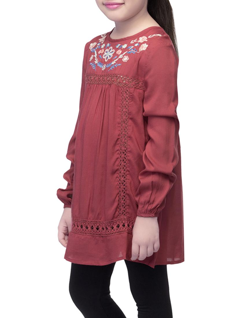 red viscose  top - 14328323 -  Standard Image - 1