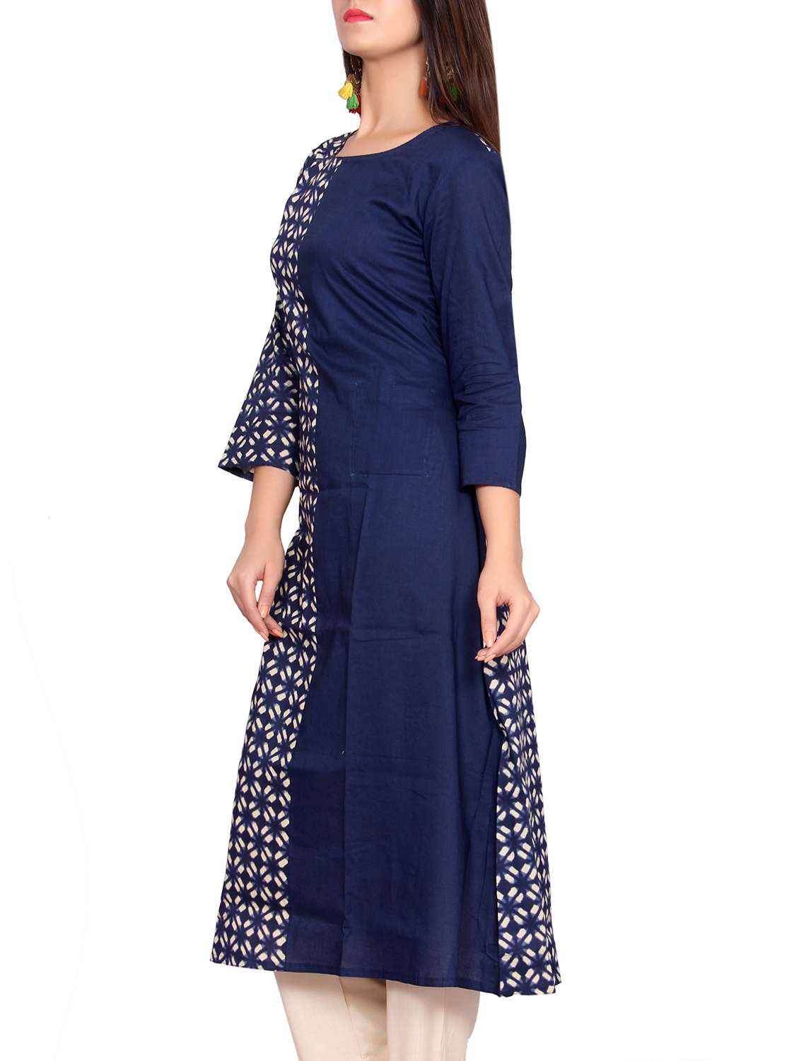 women's straight kurta - 14329448 -  Standard Image - 1