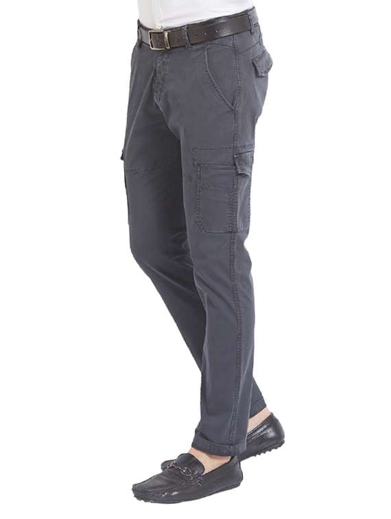 grey cotton cargos - 14331985 -  Standard Image - 1
