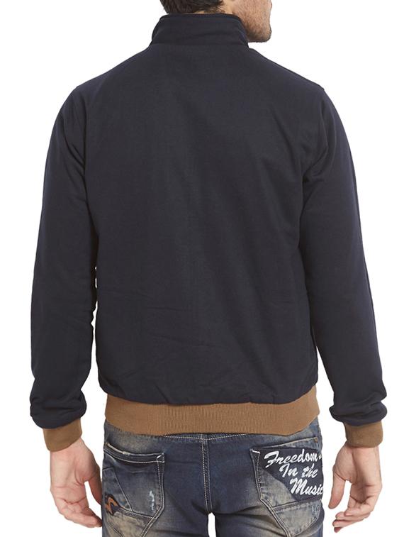 brown cotton casual jacket - 14332128 - Standard Image - 4