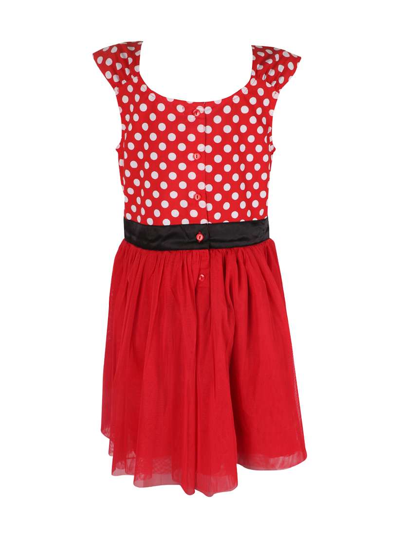 girls v neck sleeveless frock - 14336001 - Standard Image - 1