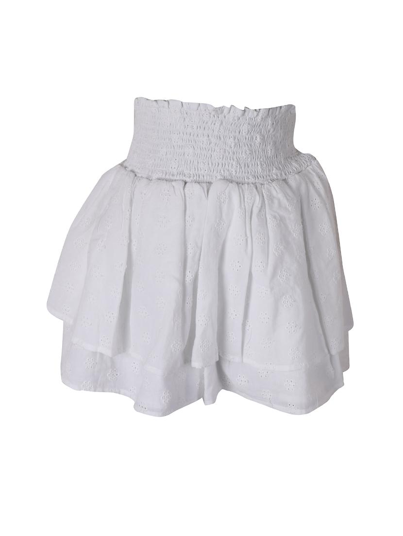 white cotton  skirt - 14336008 -  Standard Image - 1