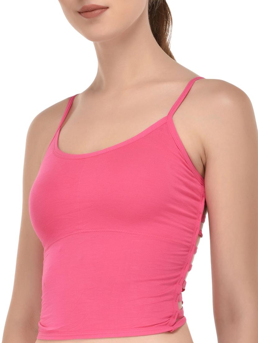 pink cotton camisole - 14349073 -  Standard Image - 1