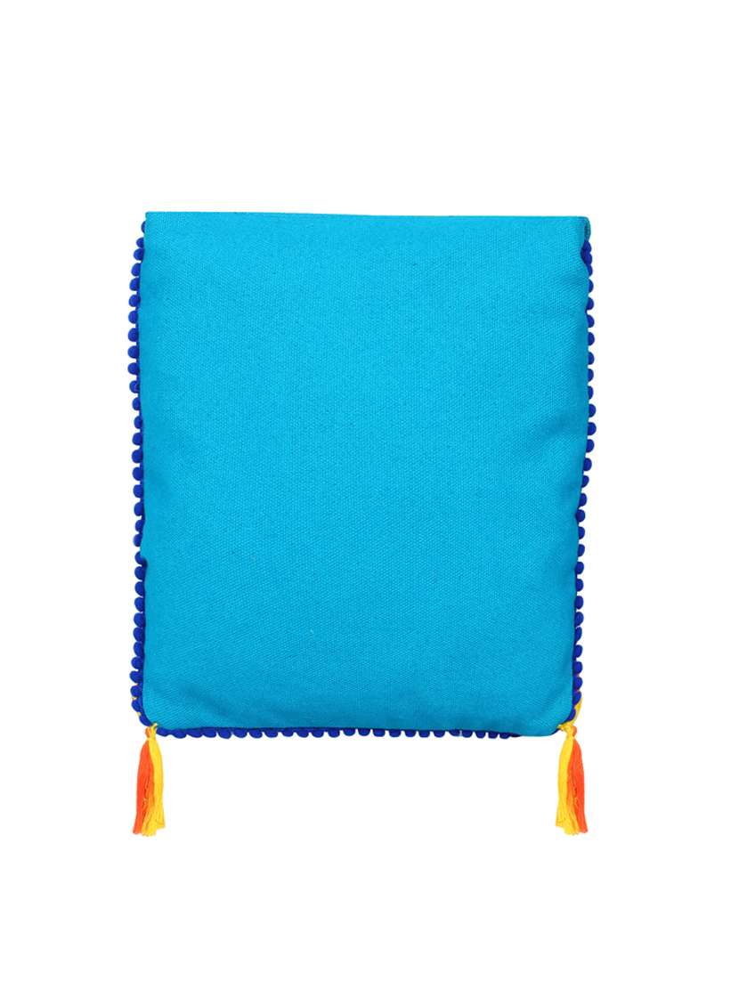 blue canvas sling bag - 14349319 -  Standard Image - 1