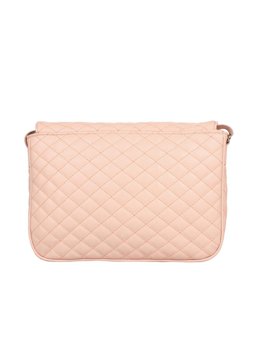 pink leatherette regular sling bag - 14349324 - Standard Image - 1