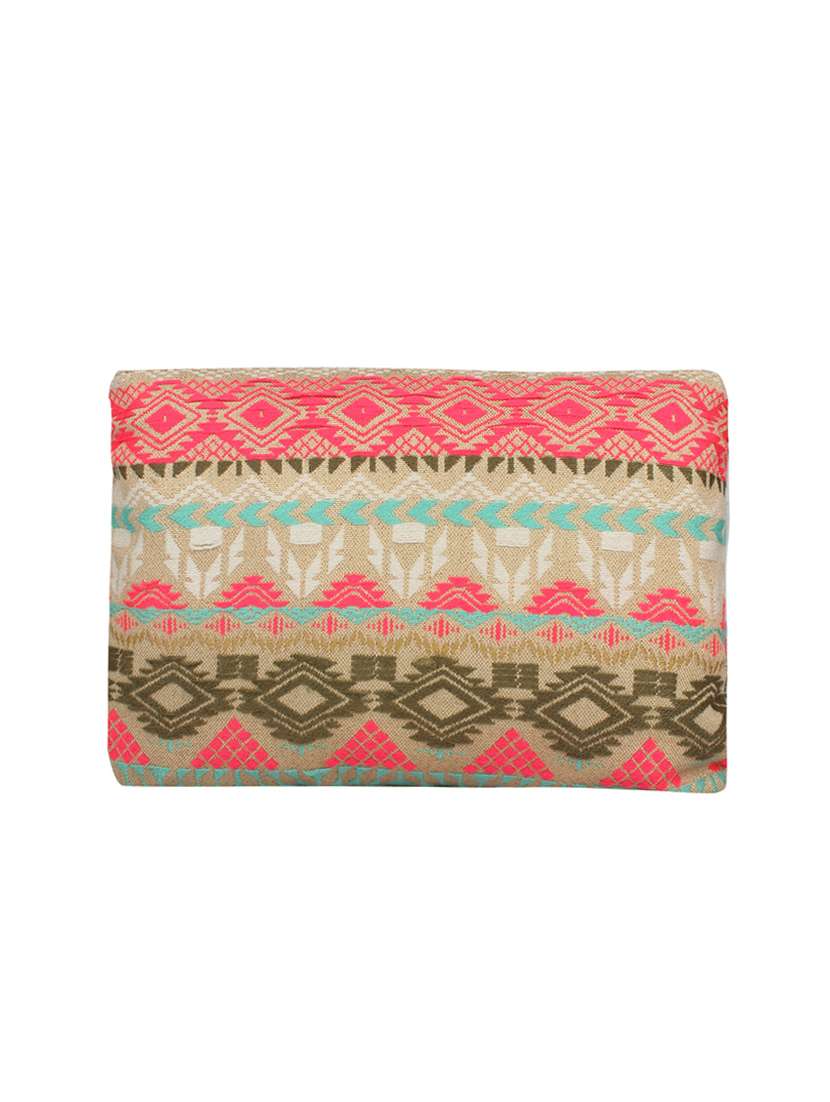 multi colored cotton sling bag - 14349330 -  Standard Image - 1