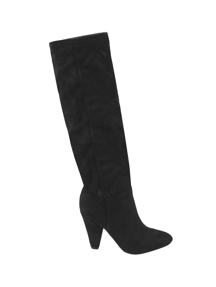 black knee length boot - 14350669 -  Standard Image - 1