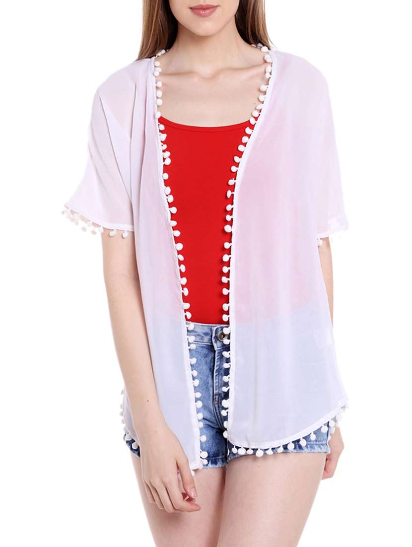 white regular shrug - 14355507 - Standard Image - 1