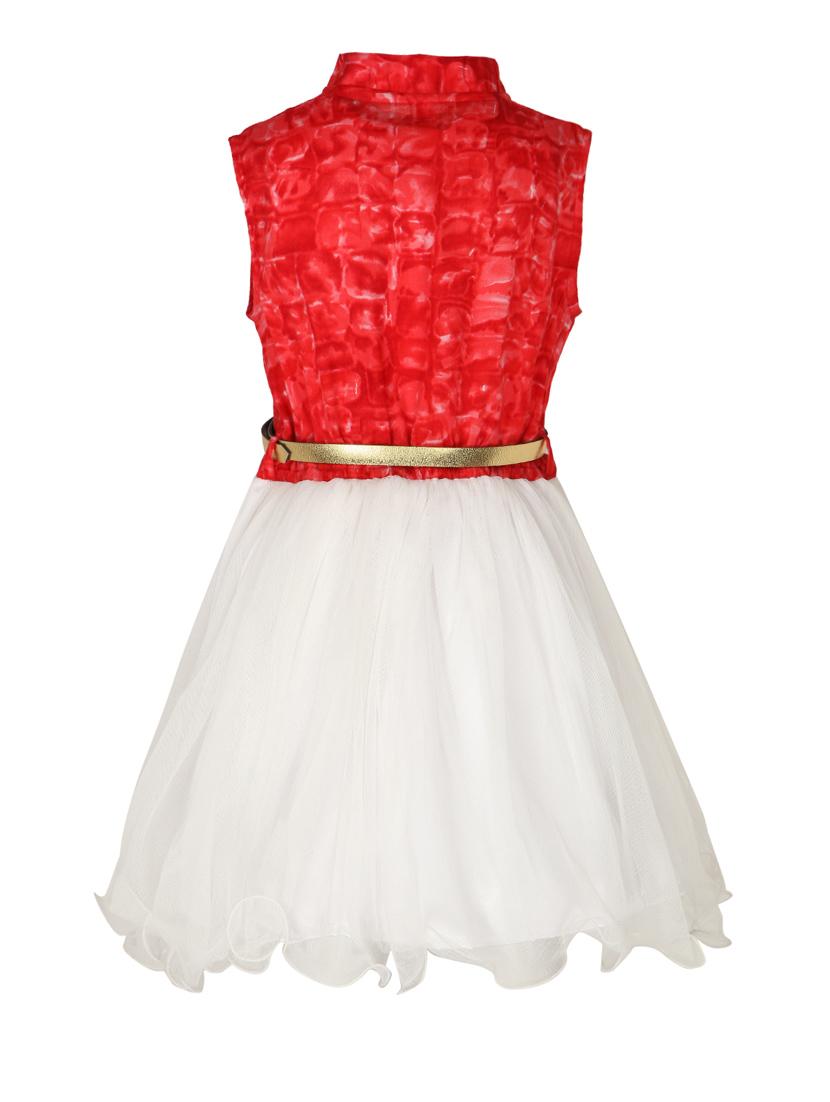 girls round neck sleeveless frock - 14358853 - Standard Image - 1