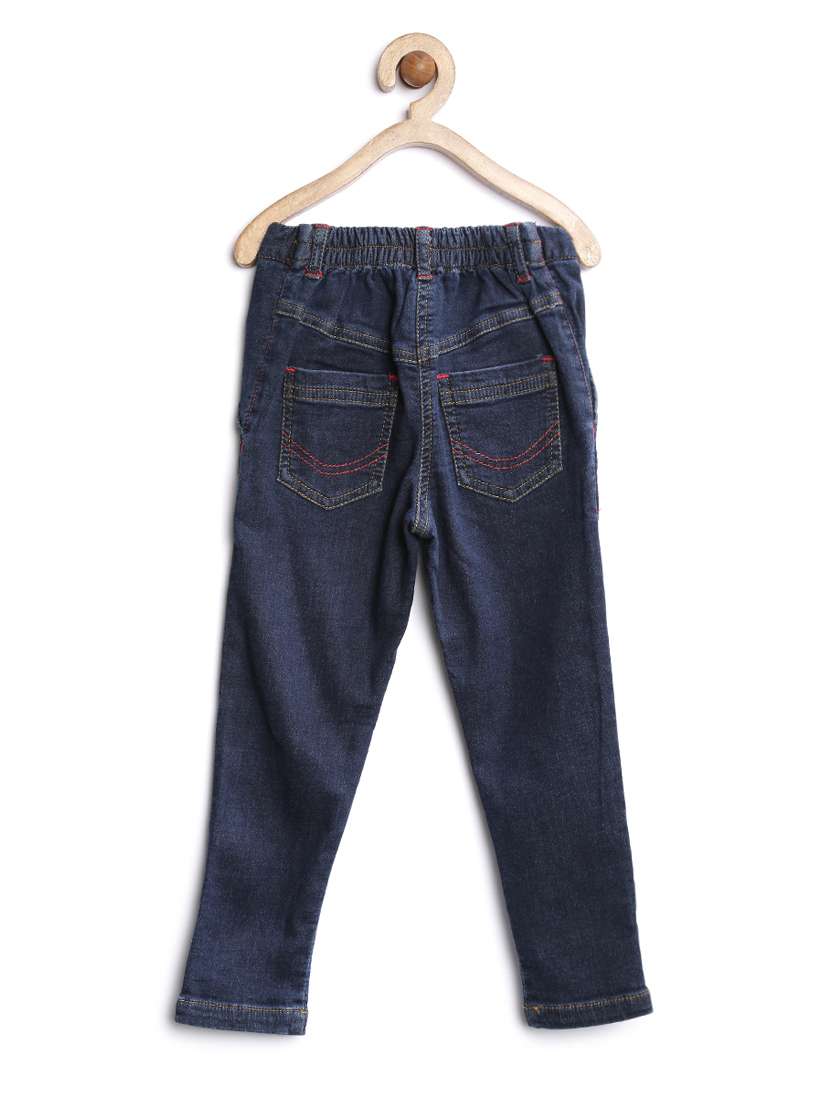 girls plain slim fit jean - 14358878 - Standard Image - 1