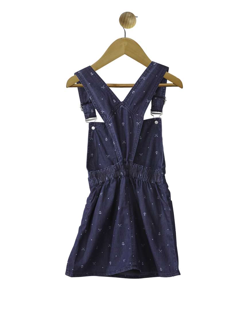 blue cotton dungarees twin sets & jump suit - 14359007 -  Standard Image - 1