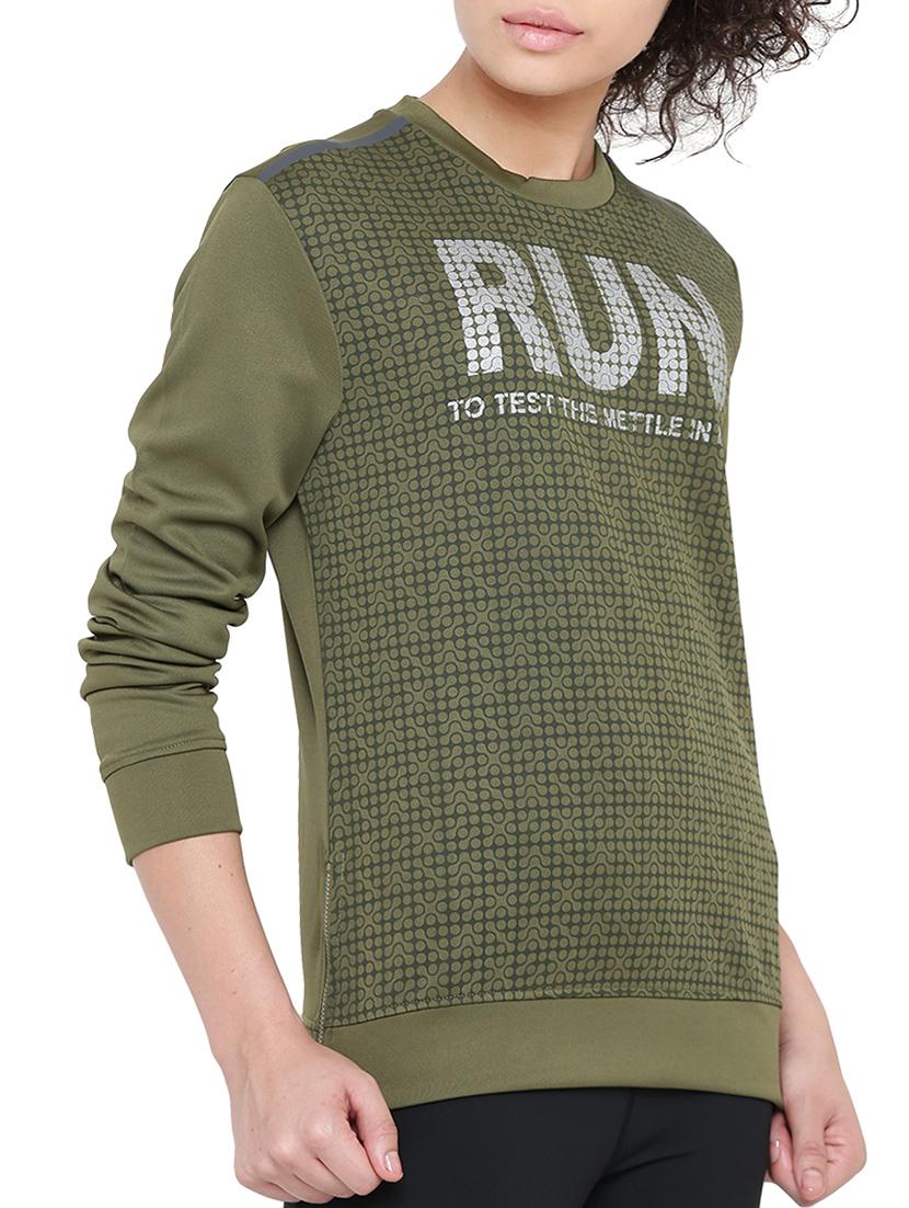 crew neck printed sweatshirt - 14359075 - Standard Image - 1