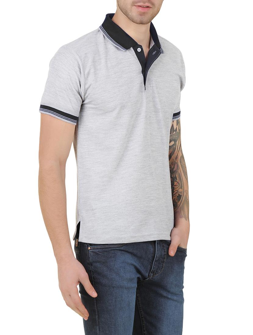 grey cotton  t-shirt - 14363279 -  Standard Image - 1