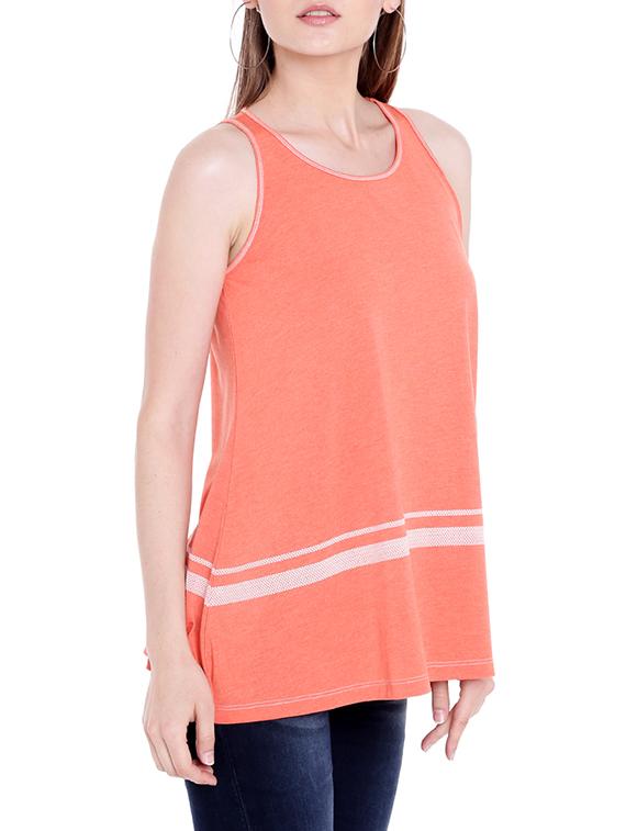 orange cotton tank top - 14367852 - Standard Image - 1