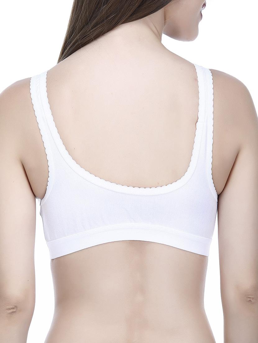 set of 2 full coverage solid bra - 14372344 - Standard Image - 4