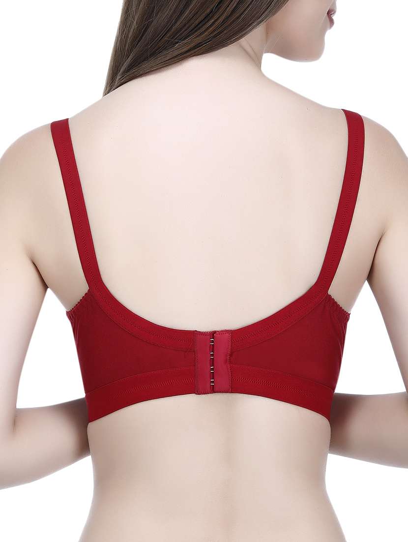 women pack of 2 solid bra - 14372429 -  Standard Image - 4