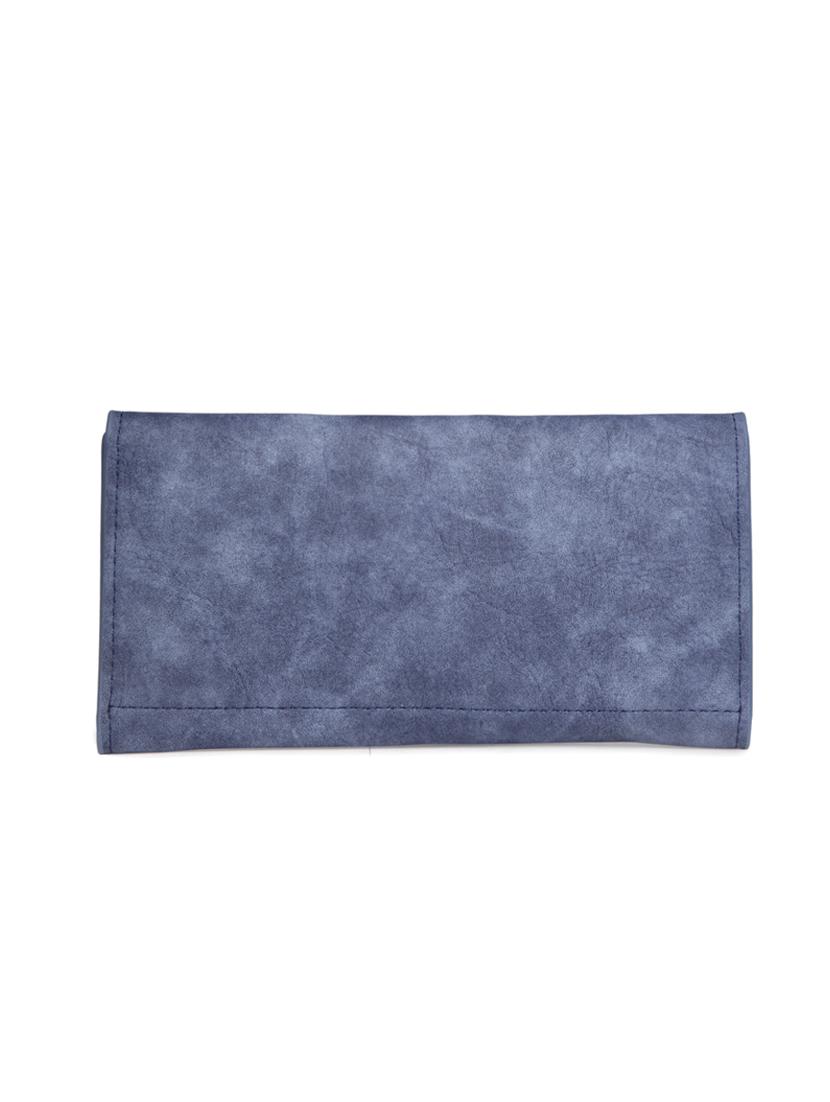 blue leatherette wallet - 14373250 -  Standard Image - 1