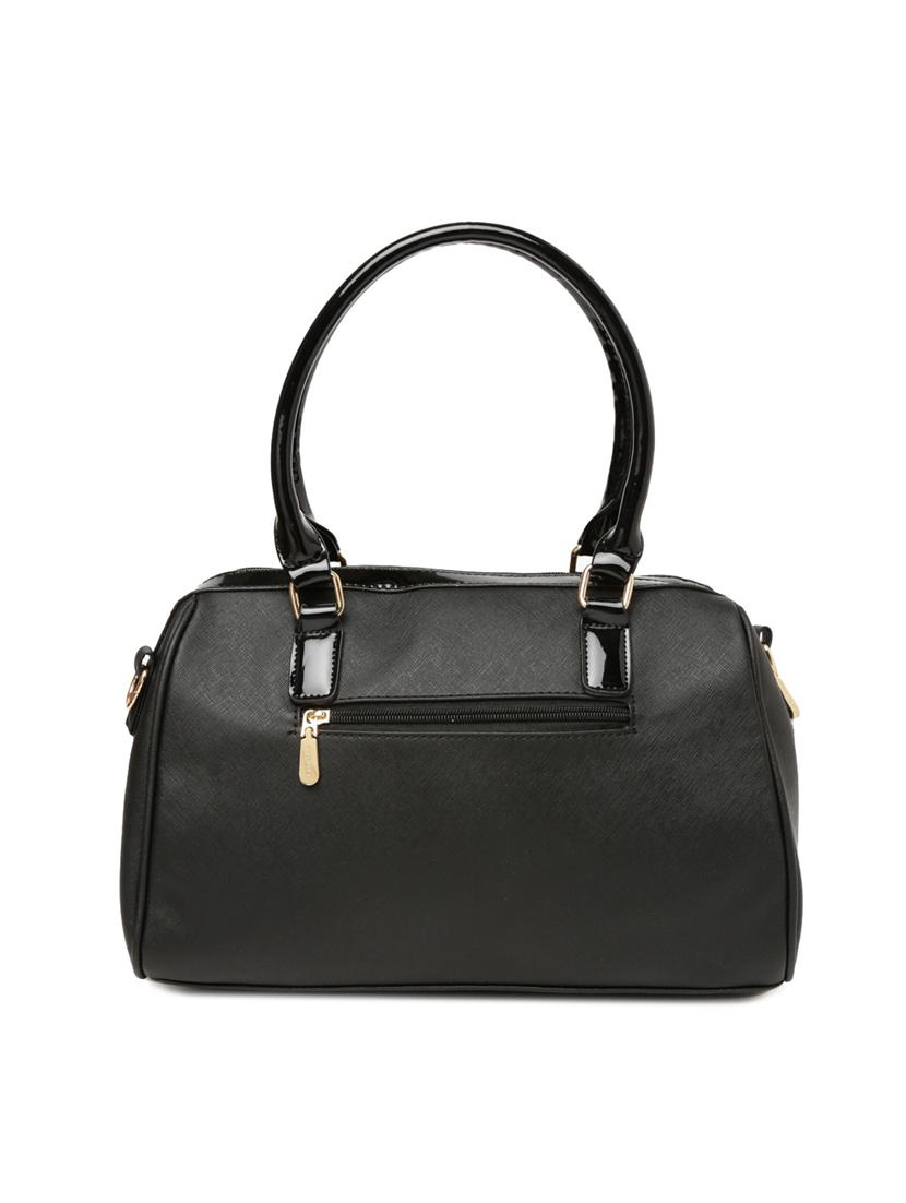 black leatherette  handbag - 14373264 -  Standard Image - 1