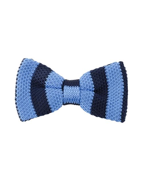 blue micro fibre bow tie - 14375076 -  Standard Image - 0