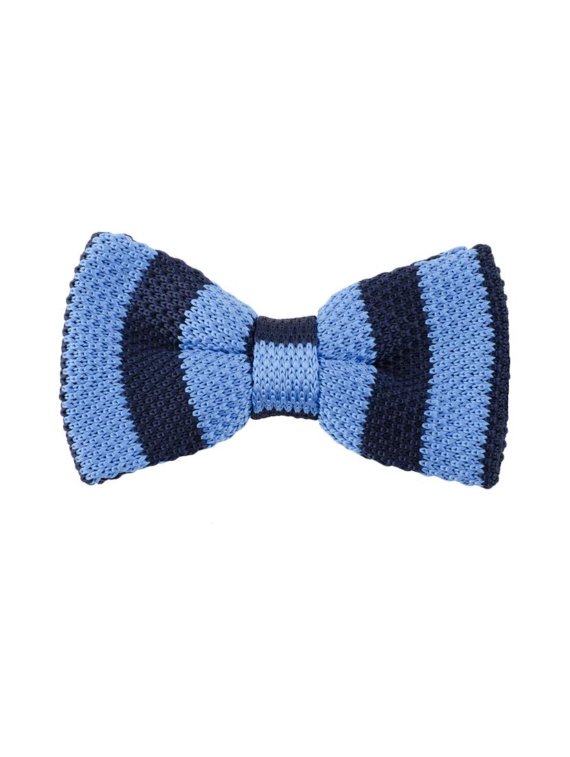 blue micro fibre bow tie - 14375076 -  Zoom Image - 0