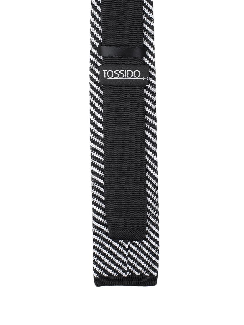black micro fibre tie - 14375185 -  Standard Image - 1