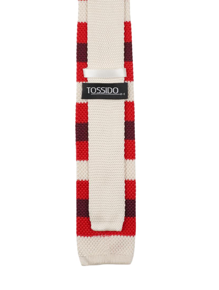 red micro fibre tie - 14375190 -  Standard Image - 1