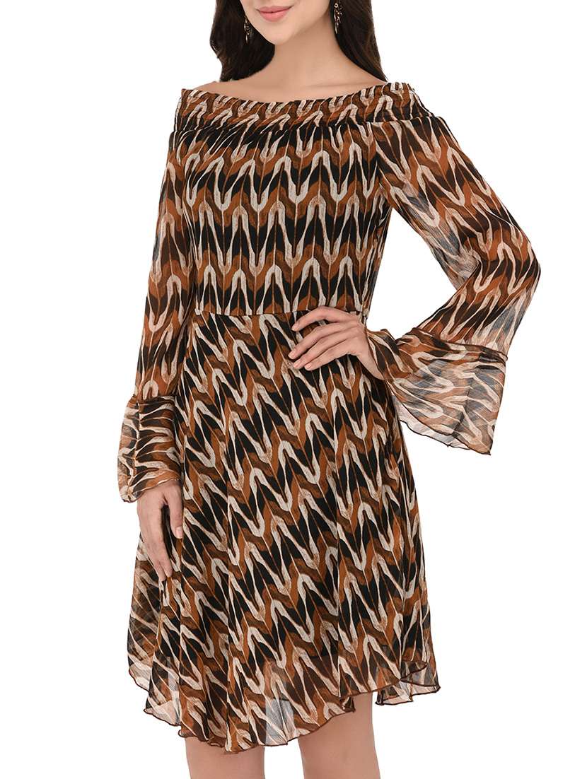 women's  chevron dress - 14382974 -  Standard Image - 1