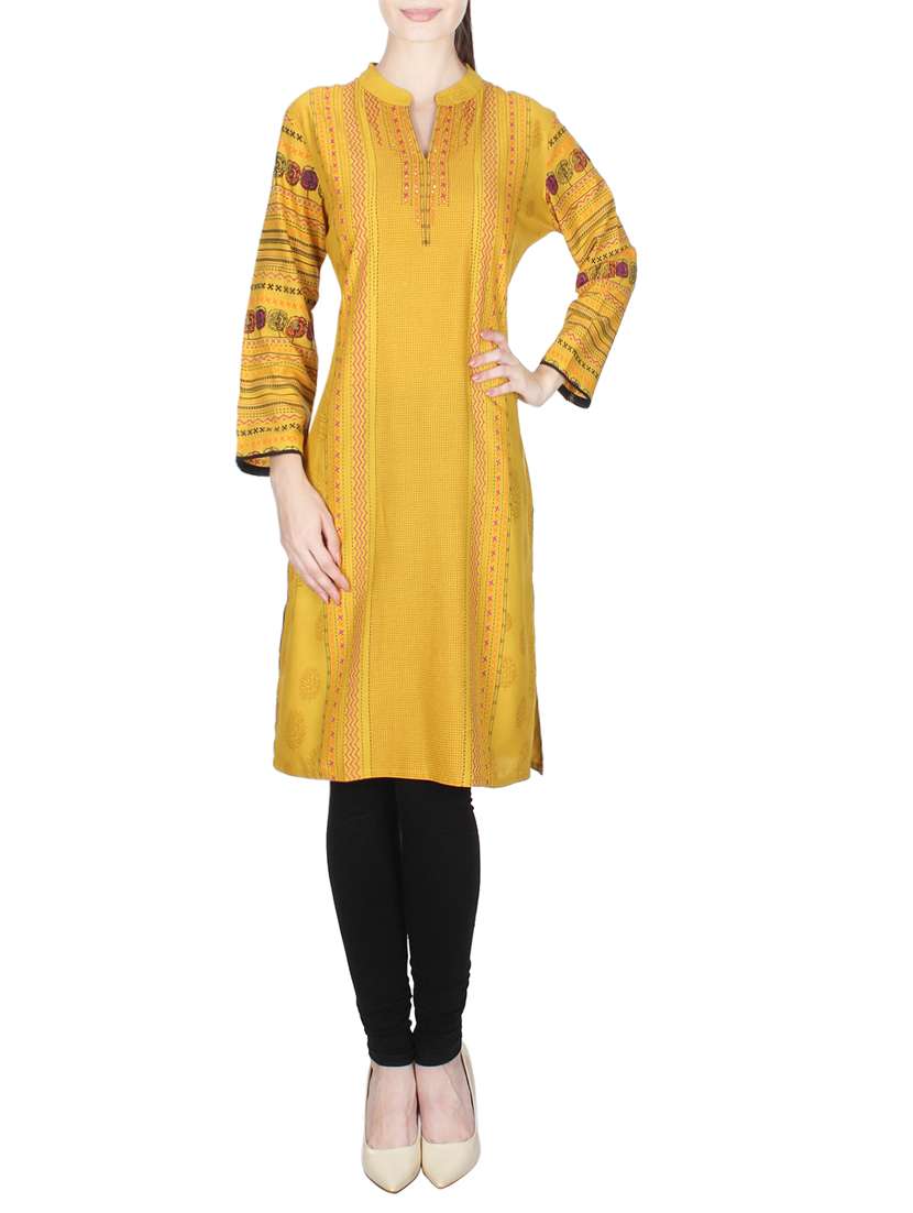 women's straight kurta