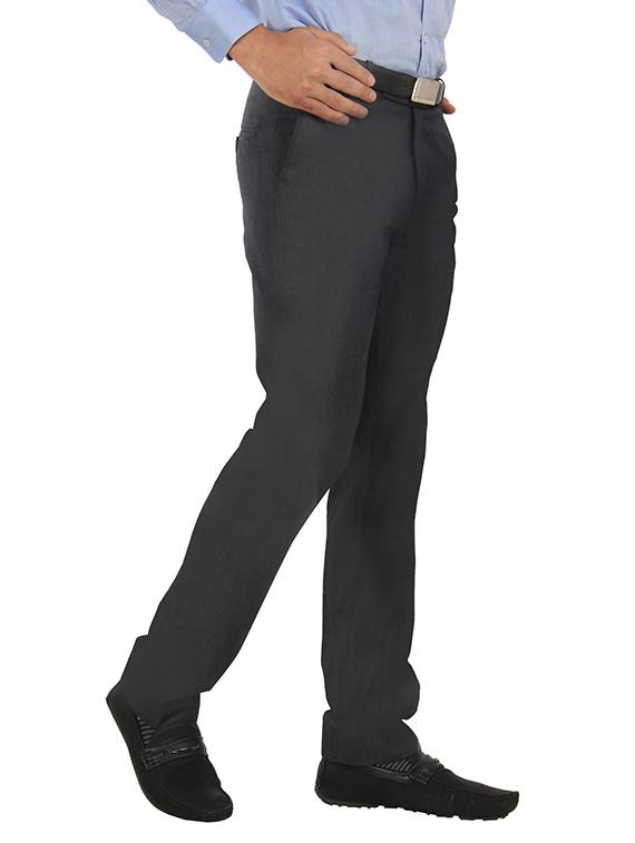 navy blue polyester formal trouser - 14387594 -  Standard Image - 1