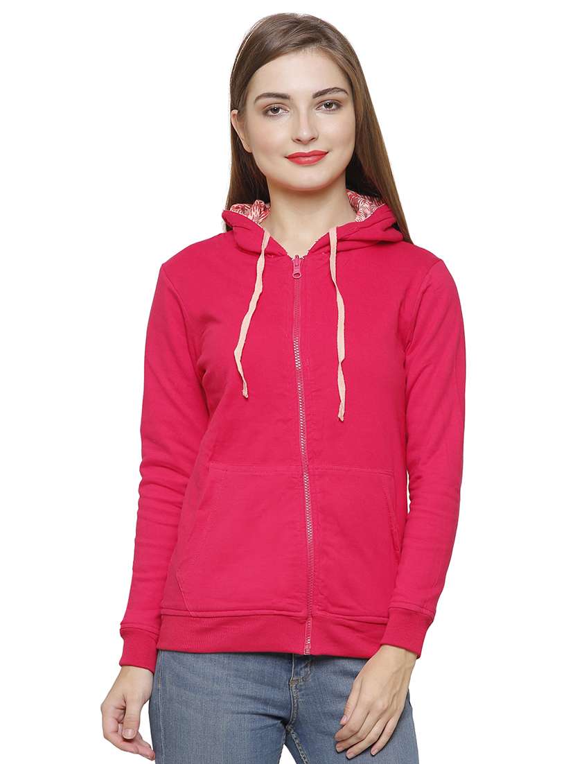 pink cotton reversible jacket - 14393328 - Standard Image - 4