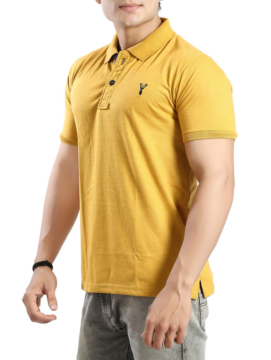 yellow cotton t-shirt - 14393887 - Standard Image - 1